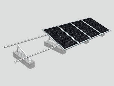 平屋頂可調節太陽能支架系統 RMII