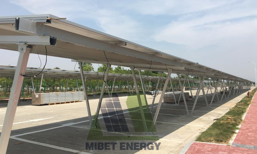 2018.7 廈門長庚醫(yī)院3MW 車棚