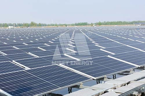 72MW！oety歐億體育江蘇沛縣水上光伏電站項(xiàng)目閃耀上線！