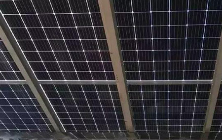 雙面光伏組件發電